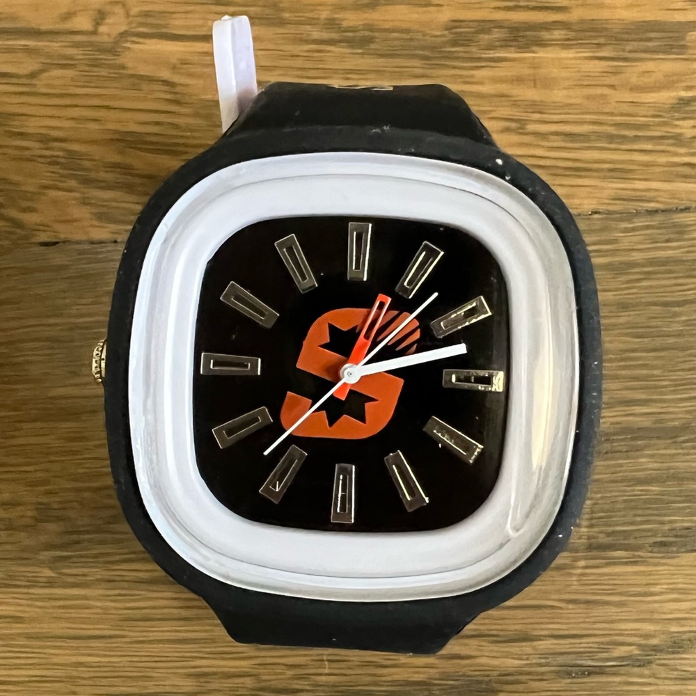 Phoenix Suns Mens black rubber watch - NWOT
